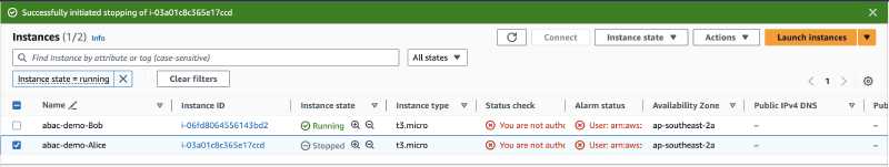 &ldquo;EC2 instance stop success&rdquo;