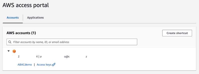 &ldquo;AWS SSO Portal&rdquo;